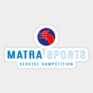 Matra Sports Service Competition logo 1973 Sticker